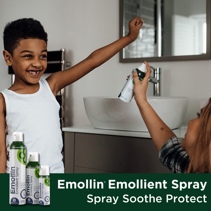 Encouraging Emollient Adherence – with Emollin® Emollient Spray